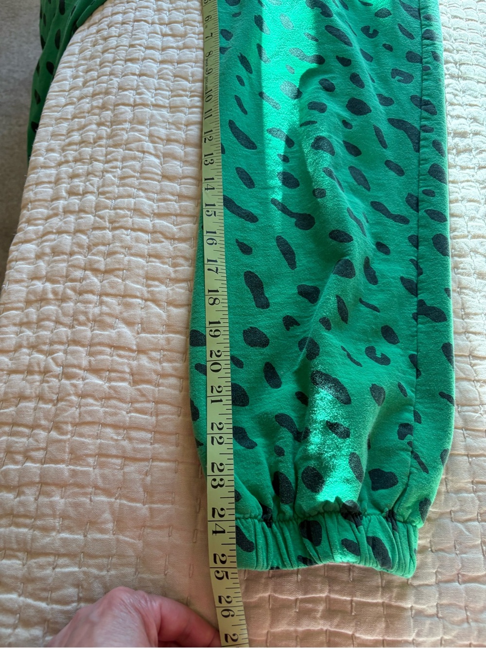 Clare V Animal Print Jogger Pants - Picture 9 of 10